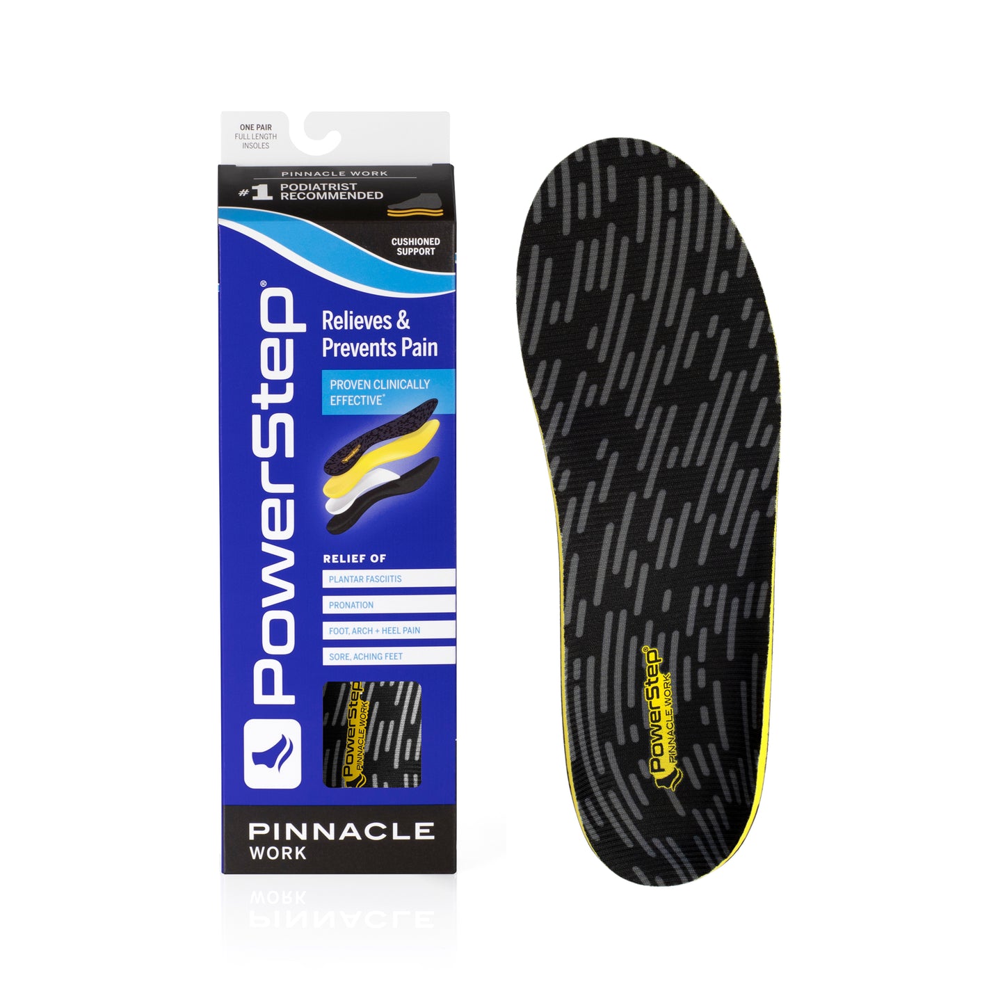 Pinnacle Powerstep Work Insoles