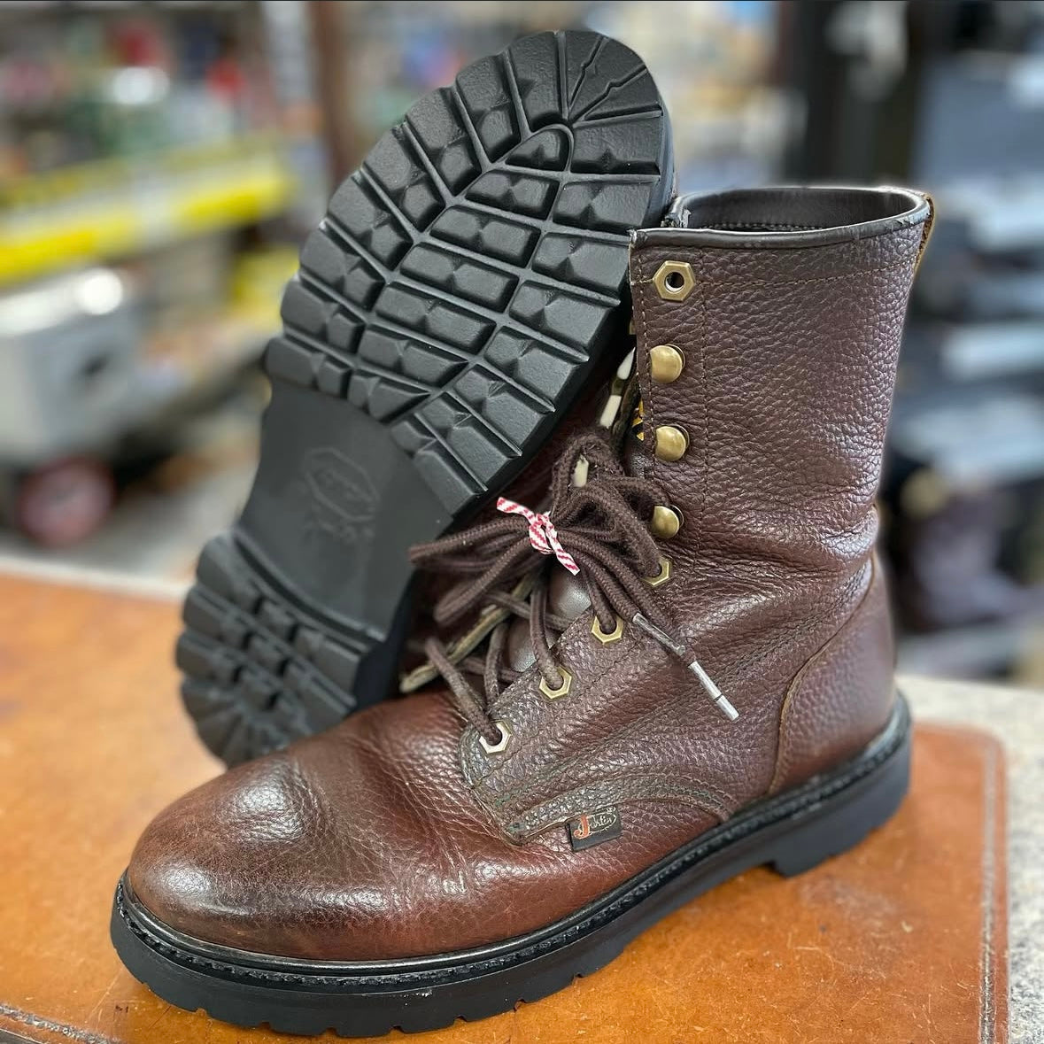 High Street Shoe Repair Vibram Stowe 1705 resole on Dr Martens 1460